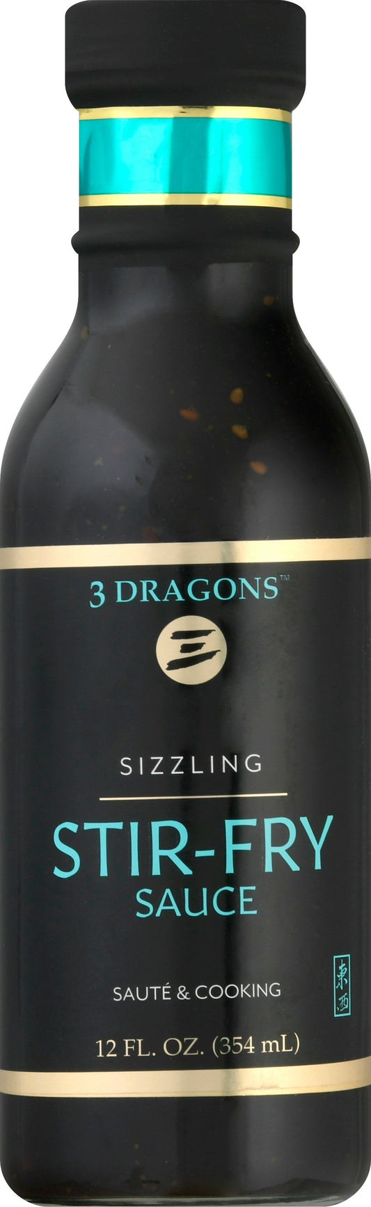 3 Dragons Sauce Sizzling Stir Fry 12 oz (Pack of 6)