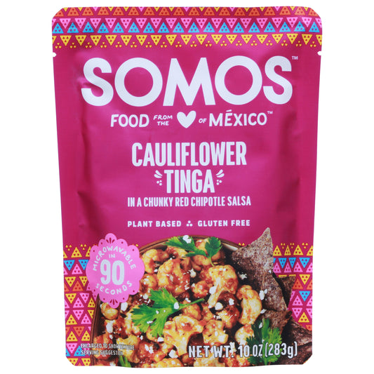 Somos Cauliflower Tinga 10 Oz (Pack of 6)