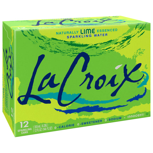 La Croix Water Sparkling Lime 144 FO (Pack of 2)