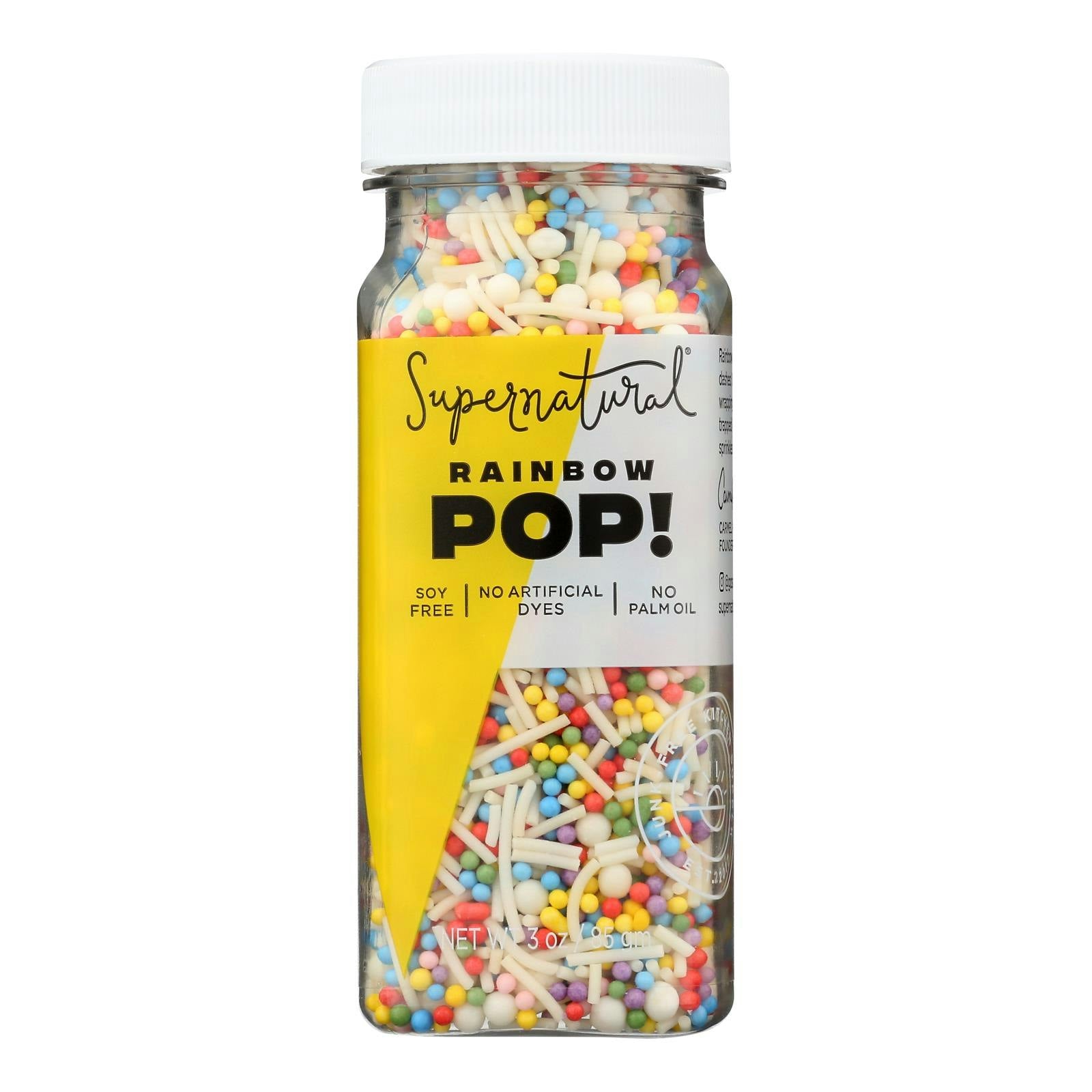 Supernatural - Sprinkles Rainbow Pop 3 oz (Pack of 6)