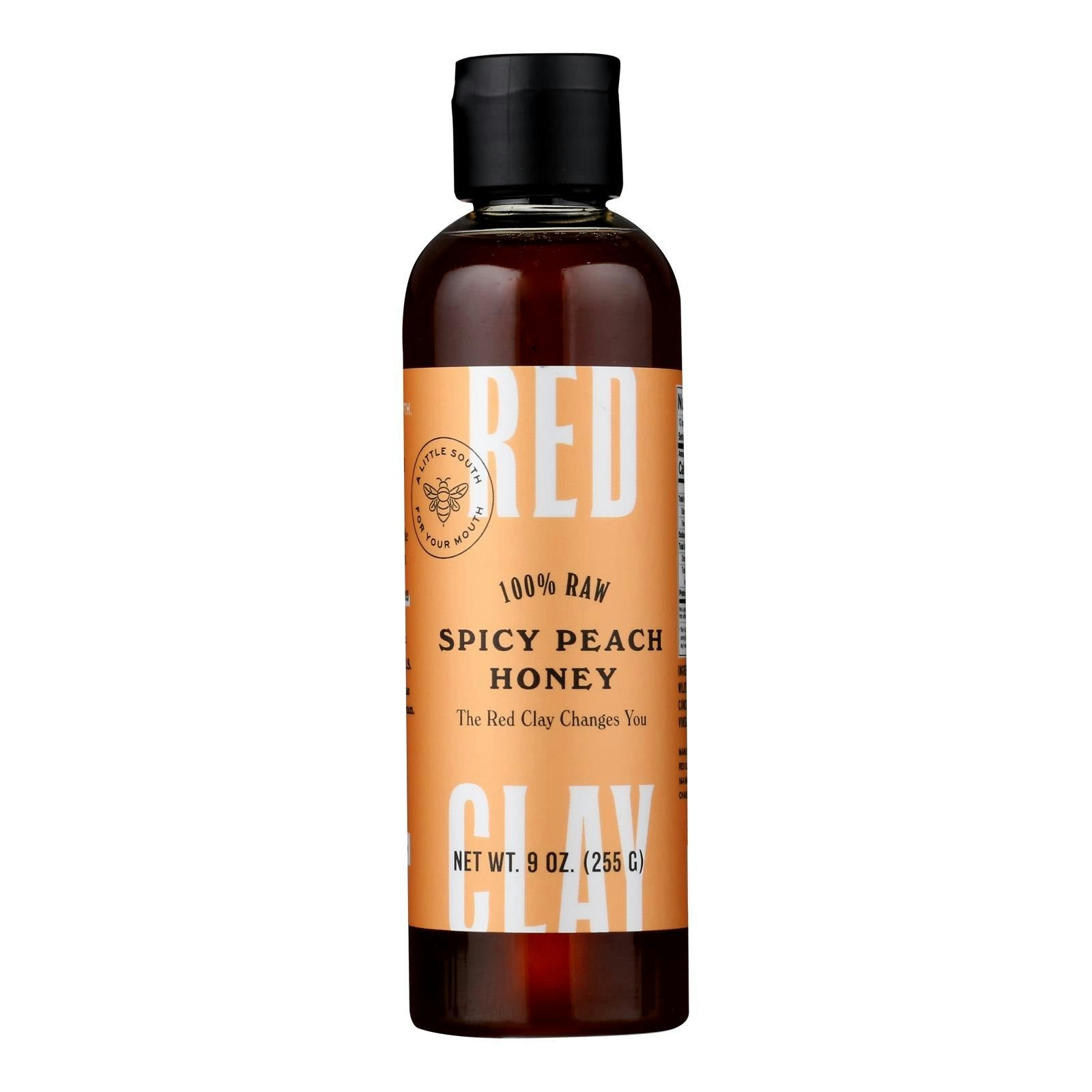Red Clay - Sauce Spicy Peach Honey 9 oz (Pack of 9)