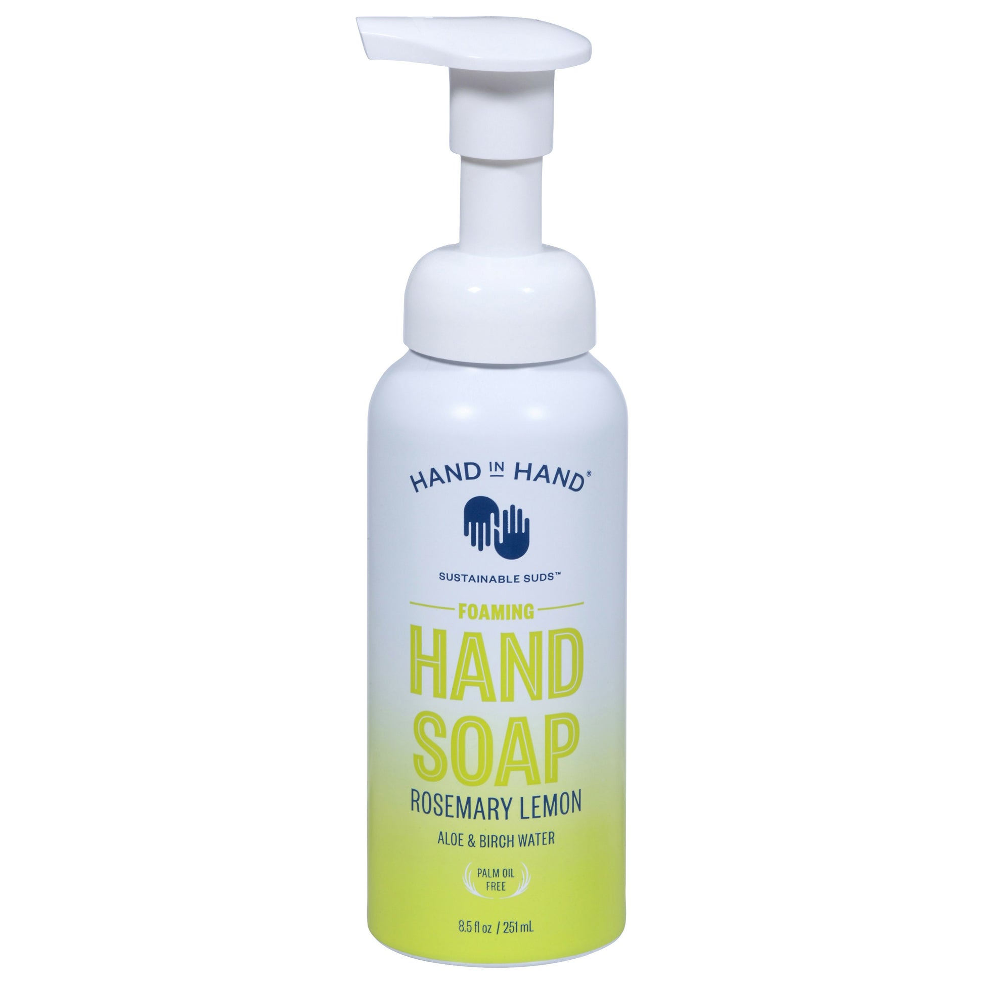 Hand In Hand Soap Hand Foam Rosemary Lemon 8.5 Fl Oz (Pack of 3)