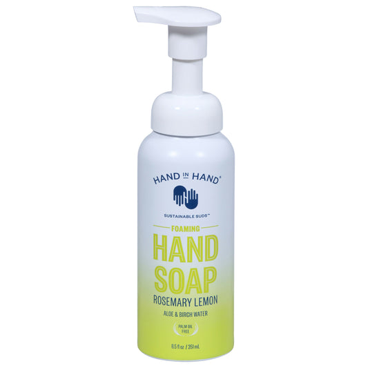 Hand In Hand Soap Hand Foam Rosemary Lemon 8.5 Fl Oz (Pack of 3)