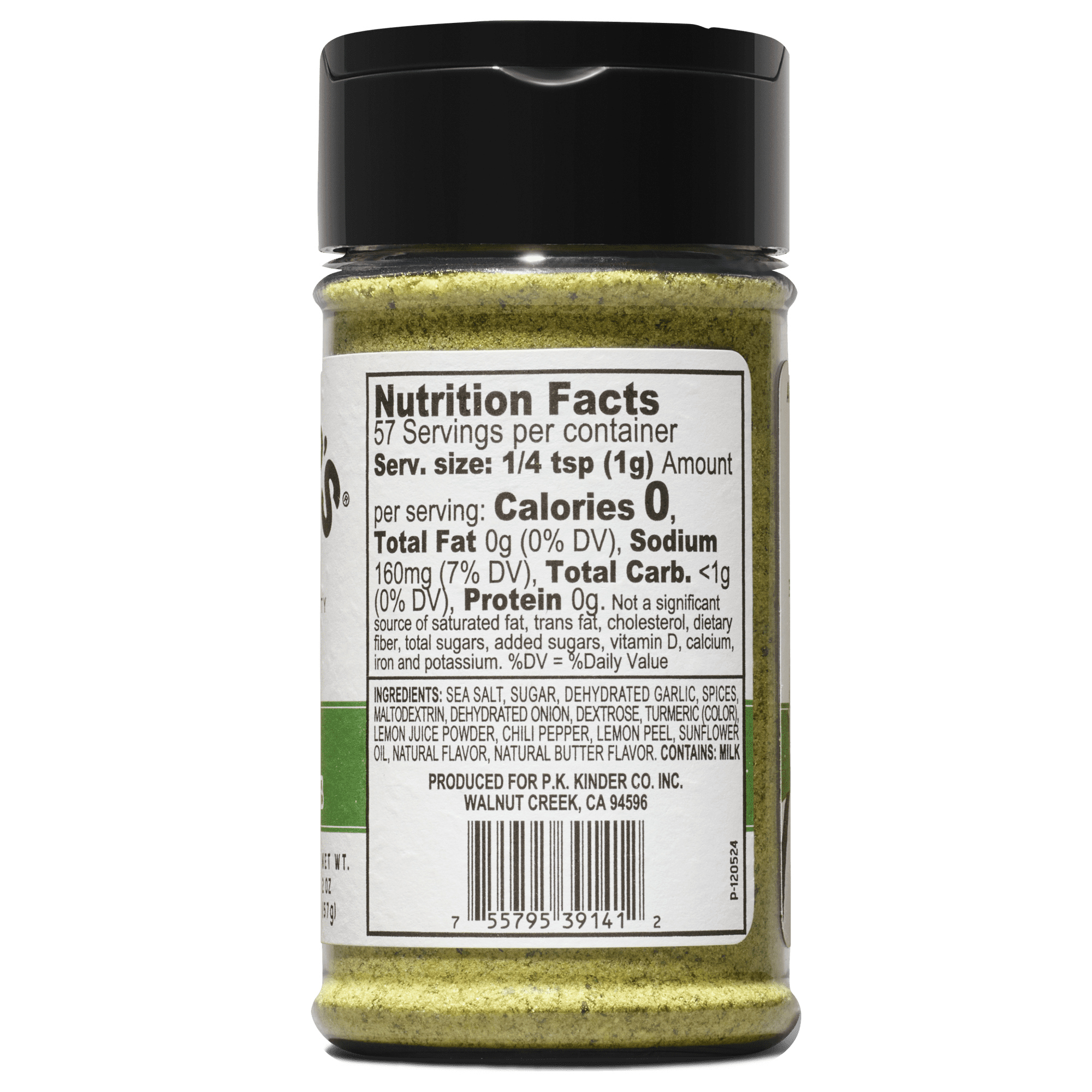 KINDERS (Pack of 24) Kinders Seasoning Buttery Garlic Herb 2 Oz