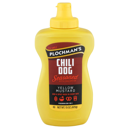 Plochmans Mustard Chili Dog 15 oz (Pack Of 12)