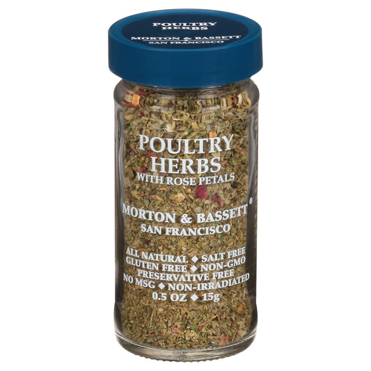 Morton & Bassett Herbs Poultry Rose Petals 0.5 oz (Pack Of 3)