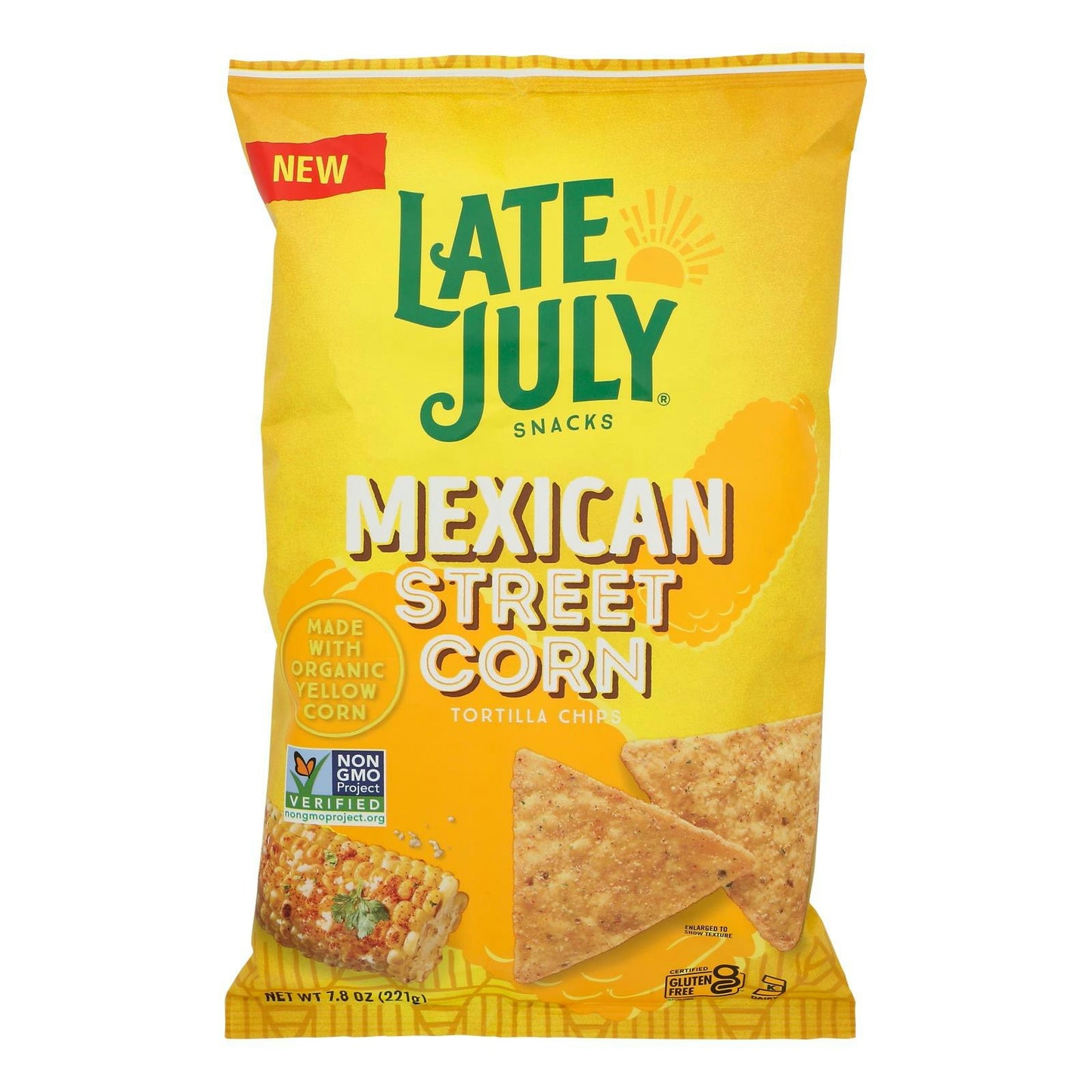 Late July Snacks - Tortilla Chips Mexican Corn 7.8 oz (Pack of 12)