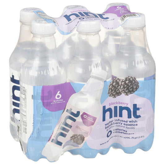 Hint Water Blackberry 6Pack 96 Fl Oz (Pack of 4)