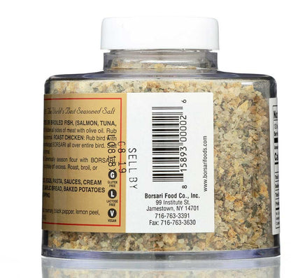 Borsari Citrus Seasoning Salt - 4 Ounce (Pack of 6)