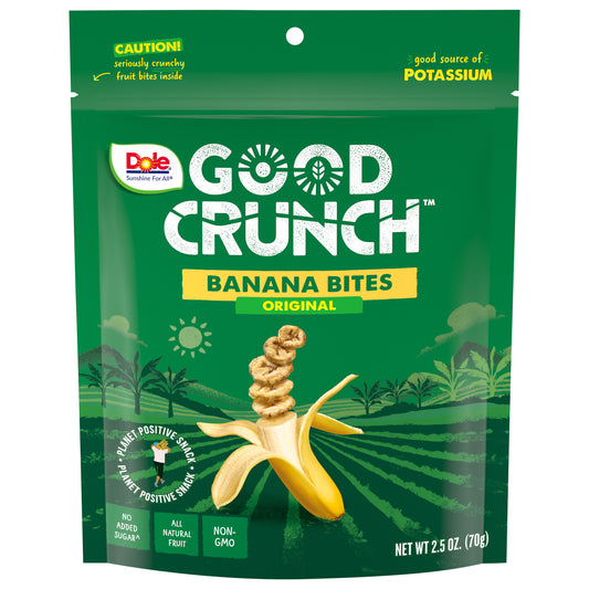 Dole Banana Dried Crunch 2.5 Oz (Pack Of 6)