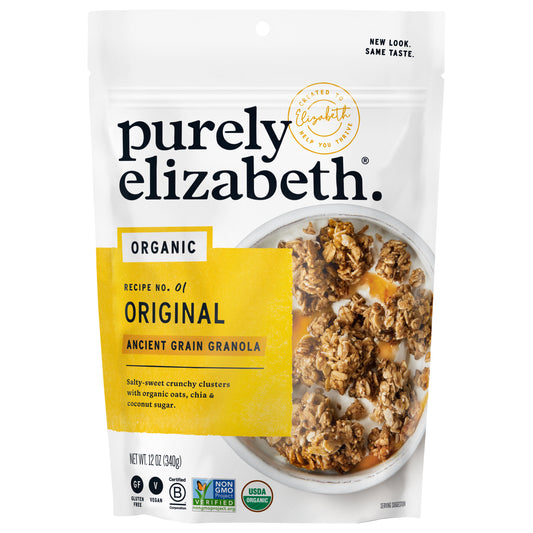 Purely Elizabeth Granola Anicent Grain Organic 12 oz (Pack Of 6)