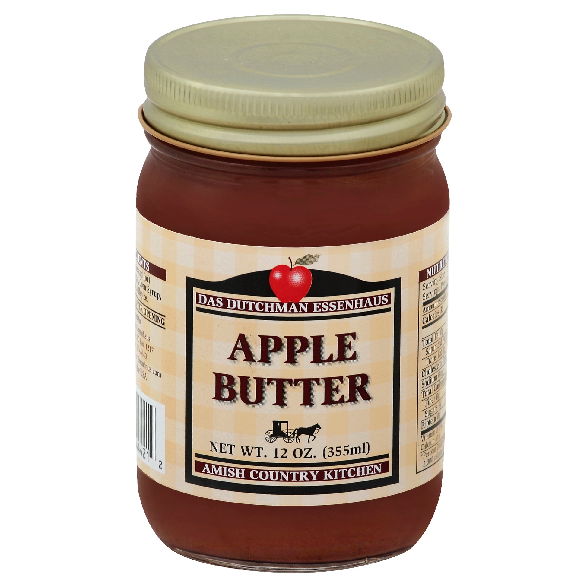 Essenhaus Fruit Spread Applebutter 12 Oz (Pack Of 12)