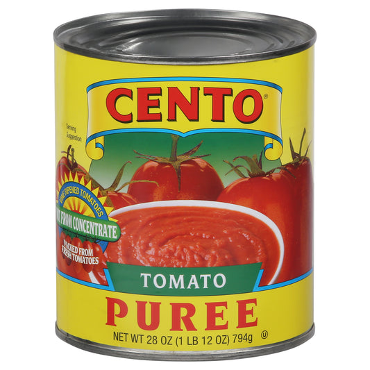 Cento Tomato Puree 28 oz (Pack Of 12)