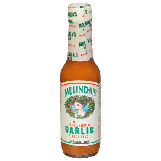 Melindas Sauce Hot Garlic 5 oz (Pack Of 12)