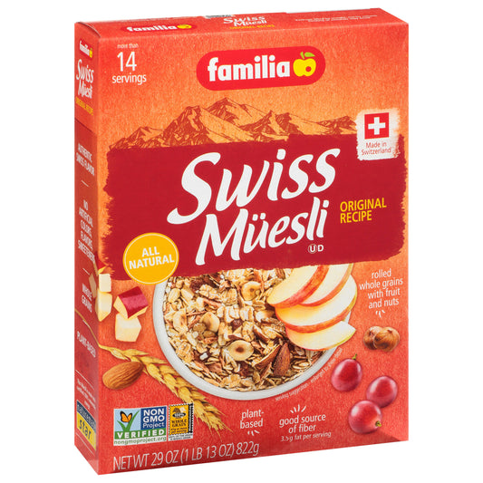 Familia Cereal Swiss Muesli Original 29 Oz (Pack of 6)