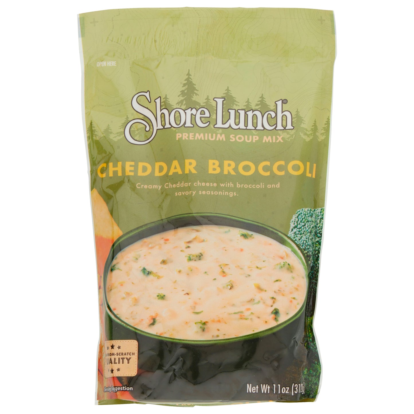 Shore Lunch Mix Soup Cheddar Broccoli 11 Oz (Pack of 6)