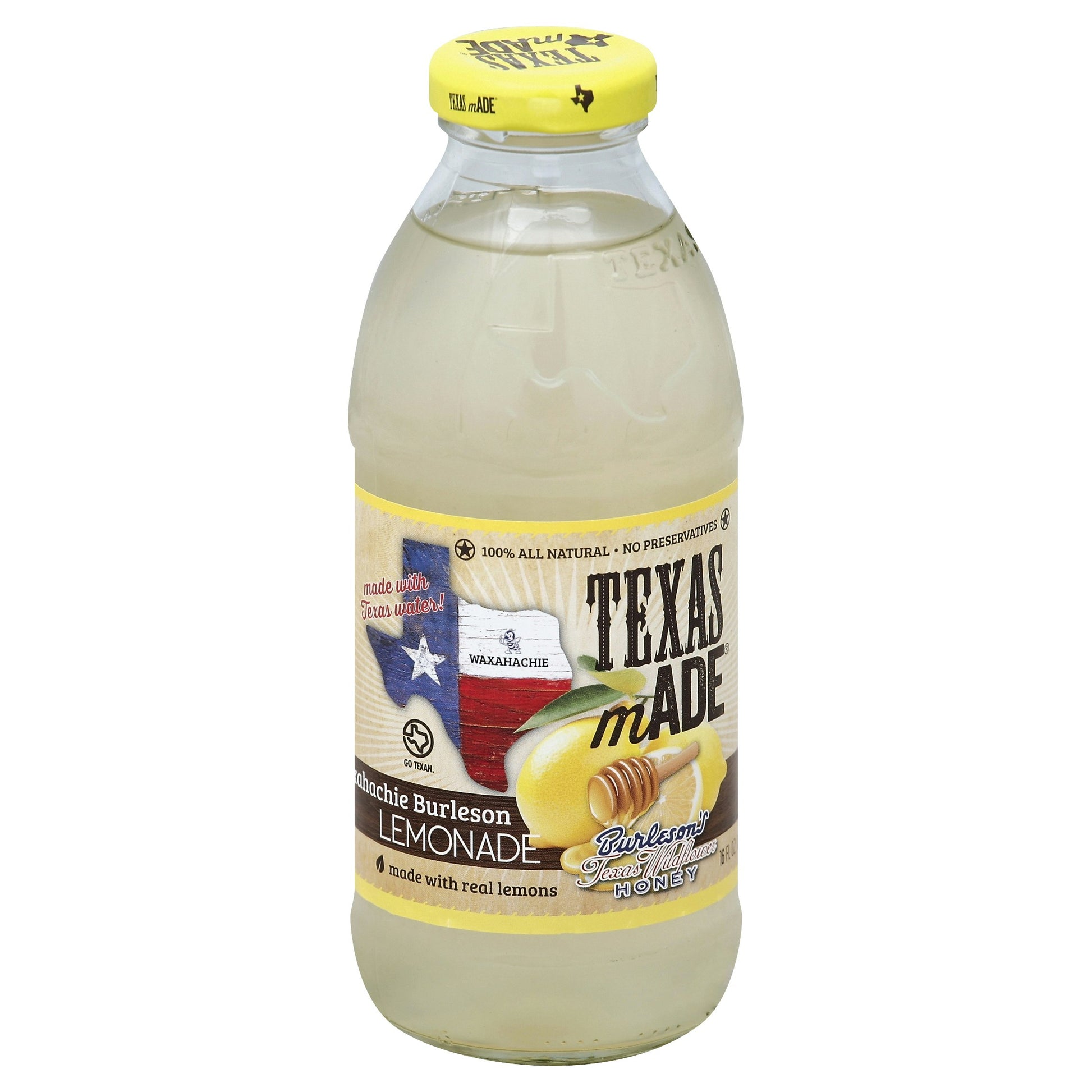 Texasmade Lemonade Waxahachie Burleson 16 Fo Pack of 12