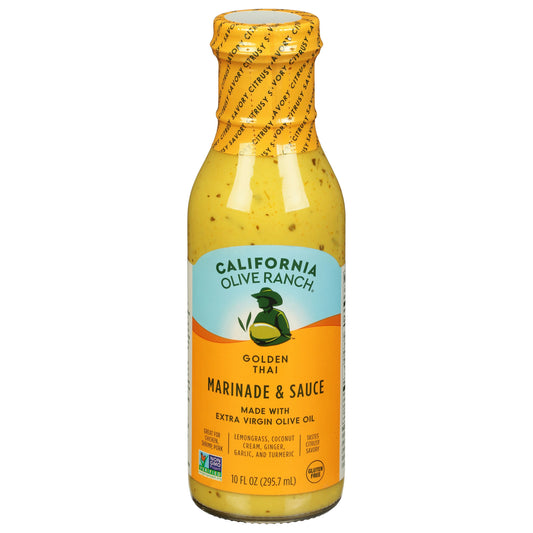 California Olive Ranch Marinade & Sauce Golden Thai 10 Fl Oz (Pack of 6)
