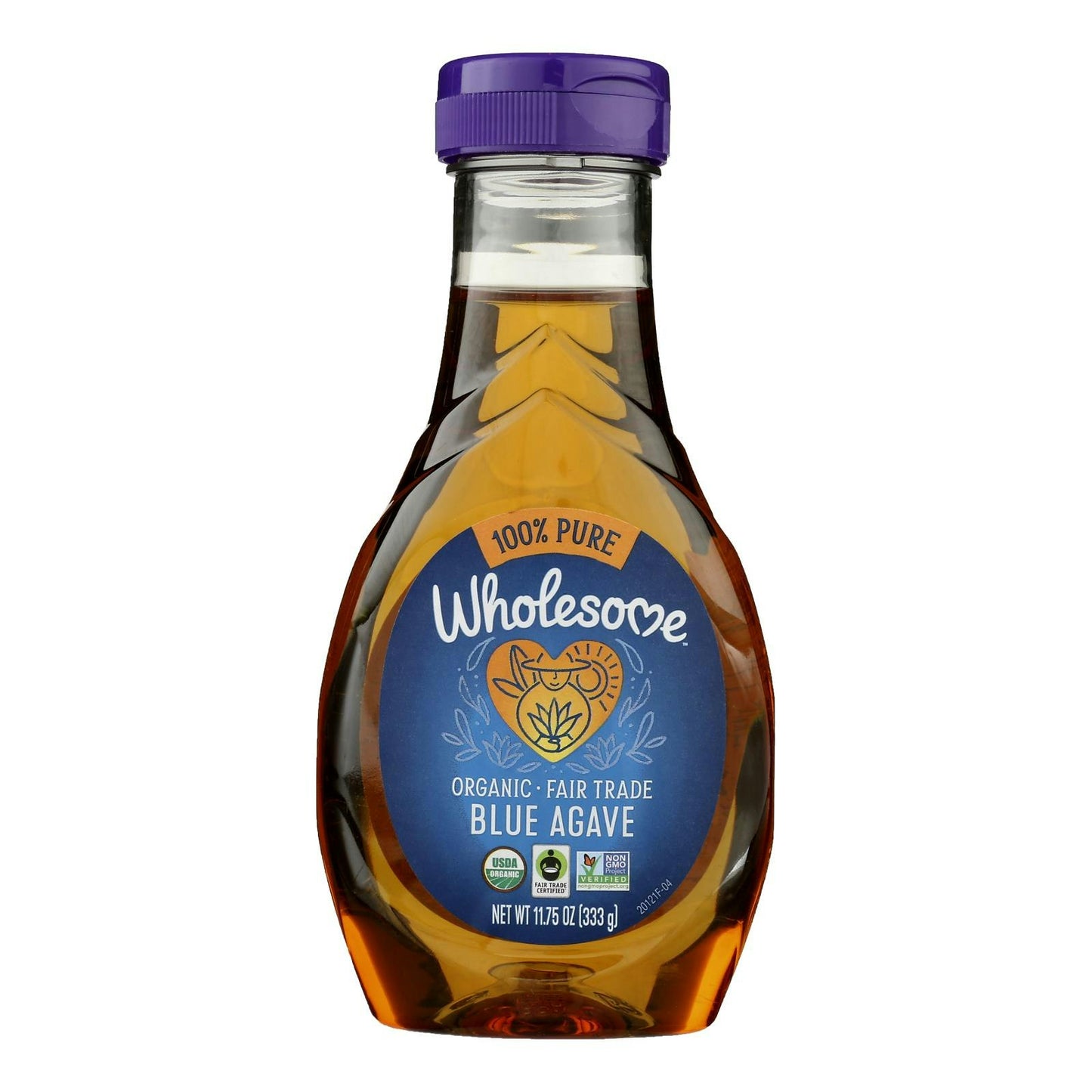 Wholesome Sweeteners Organic Blue Agave 11.75 Oz Pack of 6