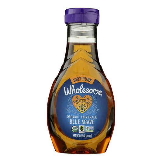 Wholesome Sweeteners Organic Blue Agave 11.75 Oz Pack of 6