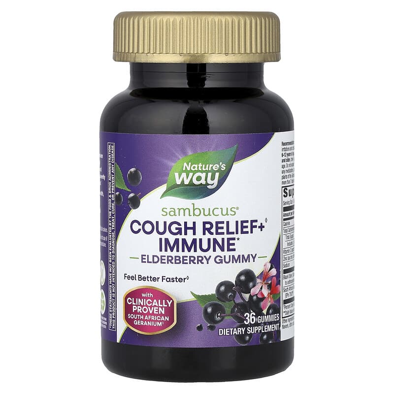 Nature's Way Sambucus Relief Gummy