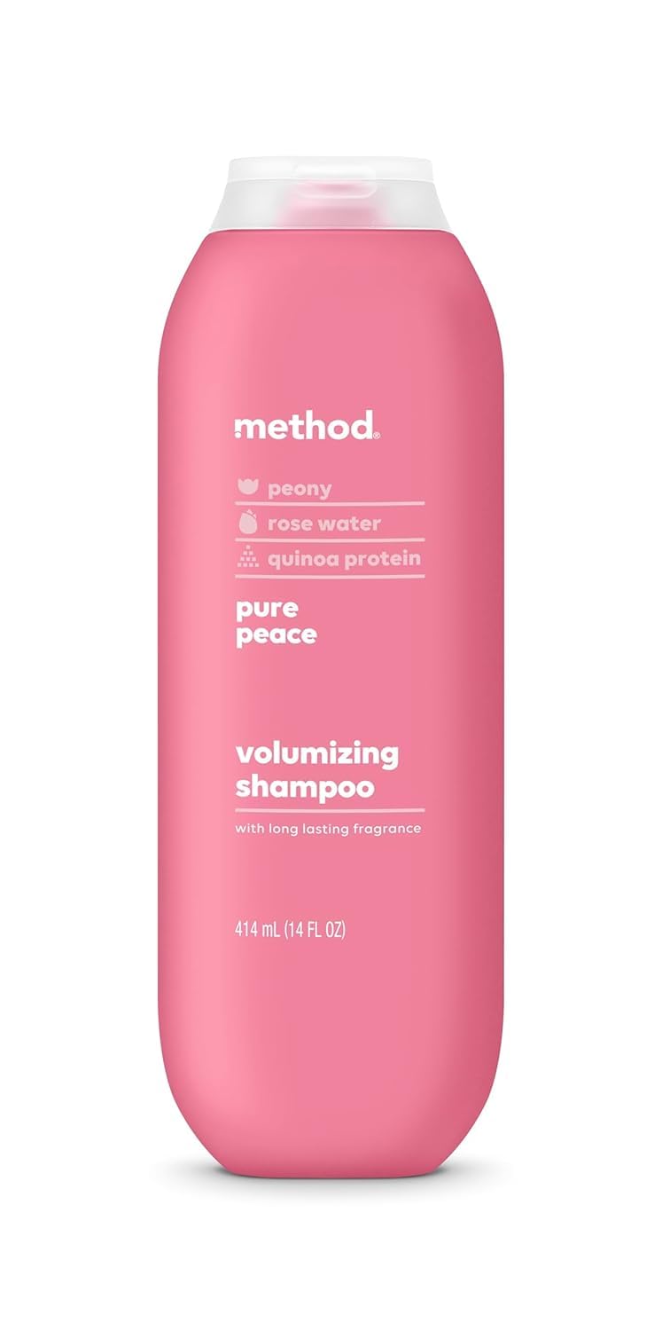 METHOD HOME CAR (Pack of 6) Method Home Care Shampoo Pure Peace Scent 14 Fl Oz