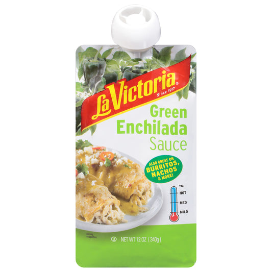 La Victoria Enchilada Green Pouch 12 Oz (Pack Of 6)