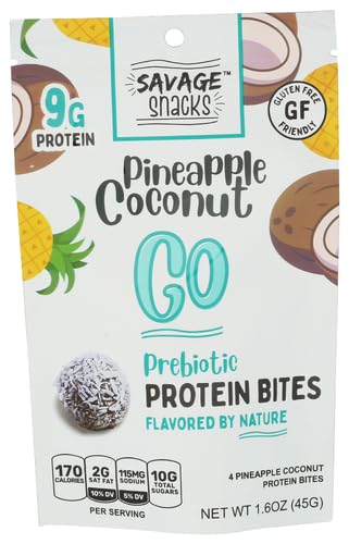 Savage Snacks Protein Bite Snack Mix Sweet & Savory Pineappl