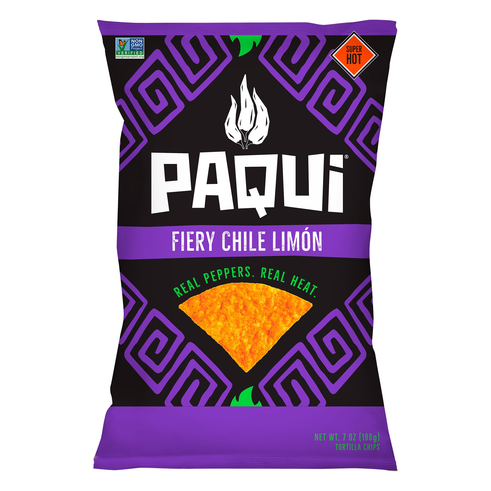 Paqui Chip Tortilla Chile Limon 7 oz (Pack Of 6)