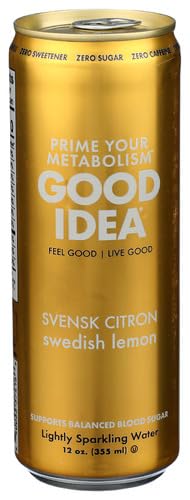 Good Idea Water Sparkling Swedish Lemon Functional