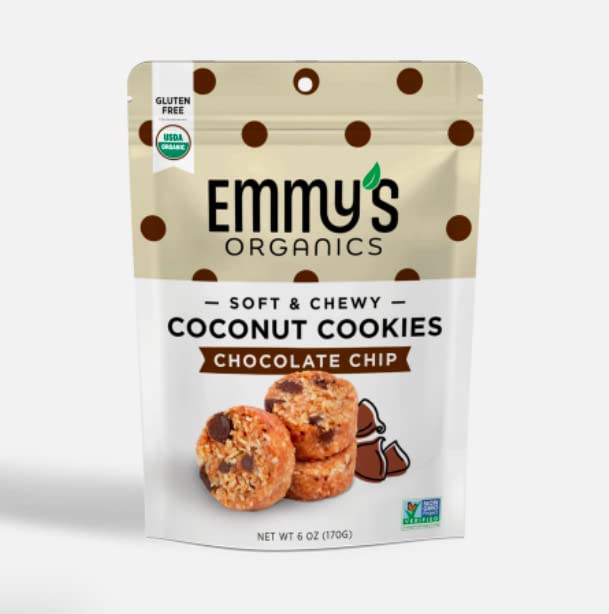 Emmysorg Emmy Organic Chocolate Chip Cookie Classic Hard & Soft Baked