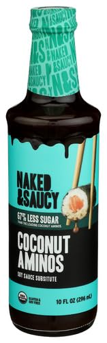Naked And Saucy Coconut Aminos Less Sugar Condiment