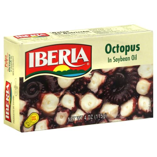Iberia Octopus in Oil Canned Seafood