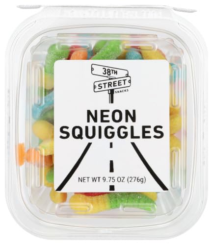No Label Eb Gummy Squiggles Neon Tub