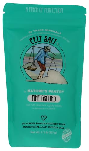Celt Salt By Nature's Pant Fine Ground Celtic Sea Salt