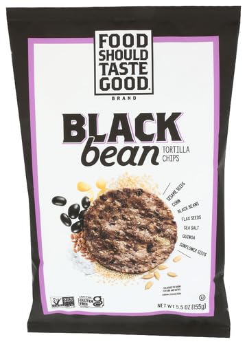 Food Should Taste Good Chips Tortilla Black Bean