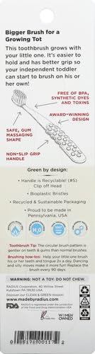 RADIUS (Pack Of 12) Radius Toothbrush Totz Plus Brush Extra Soft
