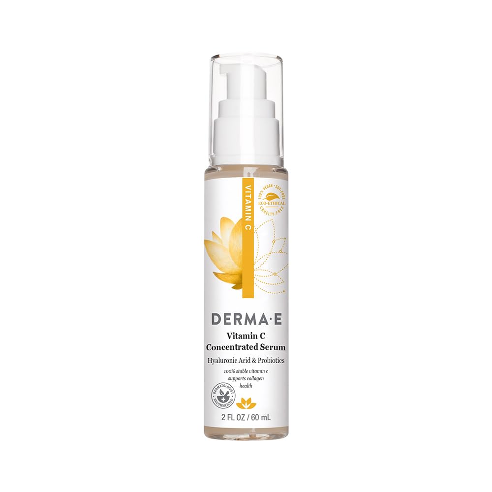 DERMA E (Pack of 3) Derma E Concentrated Vitamin C Serum Face Care 2 Oz
