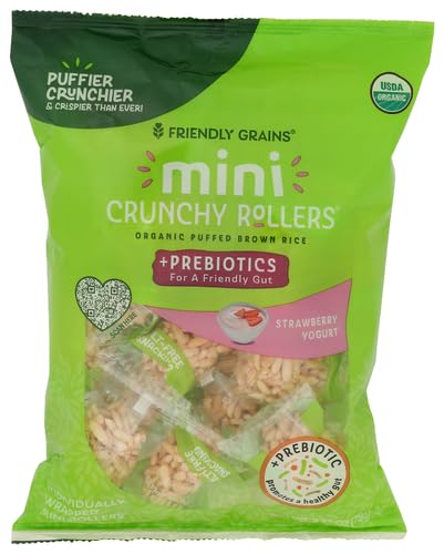 Friendly Grains Rollers Mini Strawberry Yogurt