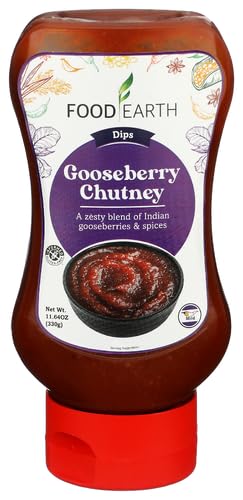 Food Earth Gooseberry Chutney Dip Sauce Condiment