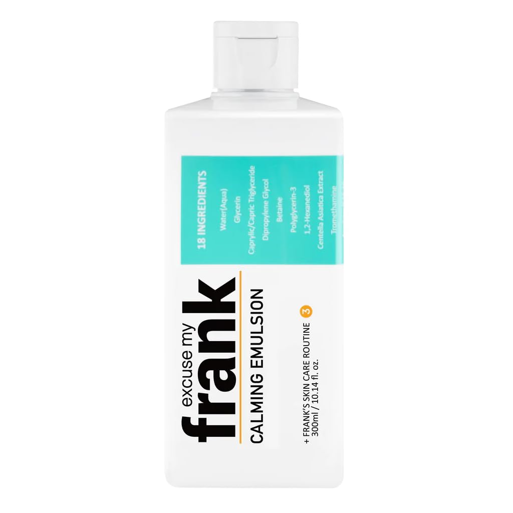 EXCUSE MY FRANK (Pack of 4) Excuse My Frank Emulsion Calming Facial Moisturizer 10.14 Fl Oz