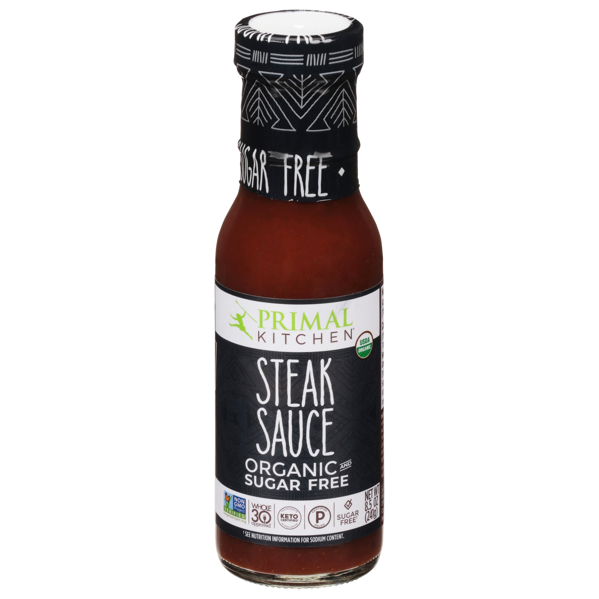 Primal Kitchen Sauce Steak Organic Sugar free 8.5 oz (Pack Of 6)