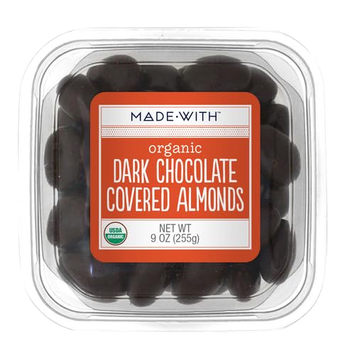 No Label Eb Chocolate Almond Dark Chocolate Tub Organic