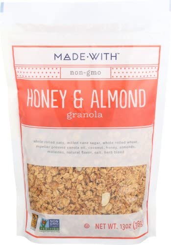 Made With Granola Honey Almond Natural Granola Cereal