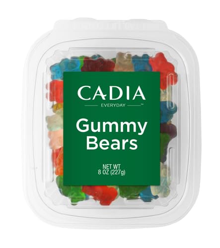 No Label Eb Candy Gummy 5 Flavor Bear Tub