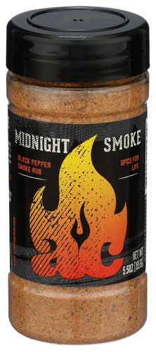 AC BARBECUE (Pack of 12) Ac Barbecue Midnight Smoke Seasoning Spice Blend 5.5 Oz