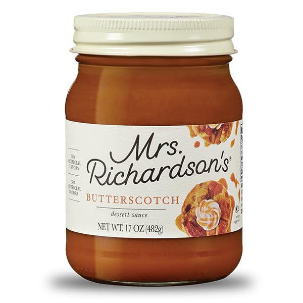 Mrs Richardson's Topping Butterscotch Dessert Sauce Syrup
