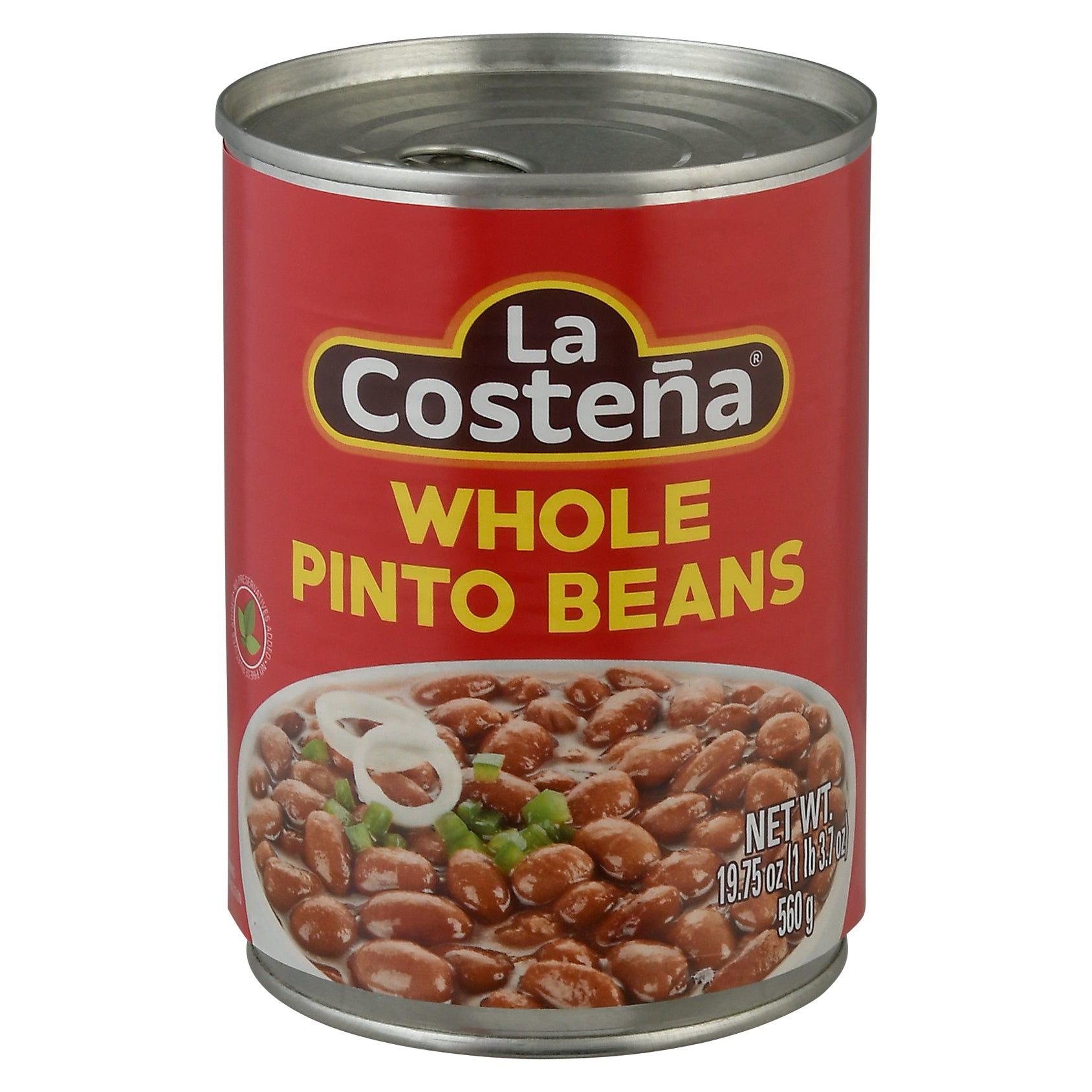 La Costena Bean Pinto Whole 19.75 oz (Pack Of 12)
