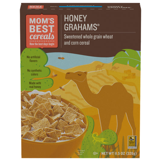 Moms Best Cereal Honey Graham 11.5 oz (Pack Of 8)