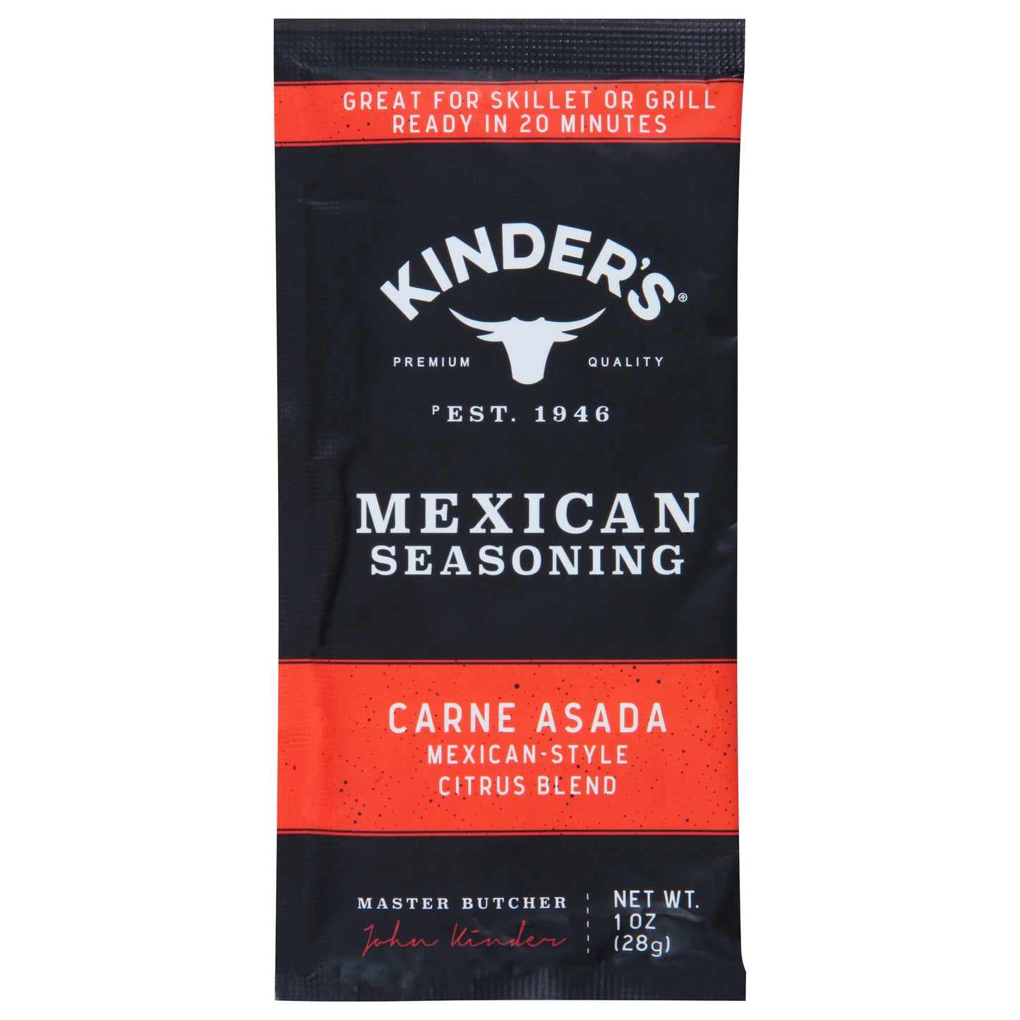 Kinders Seasoning Carne Asada 1 oz (Pack Of 15)